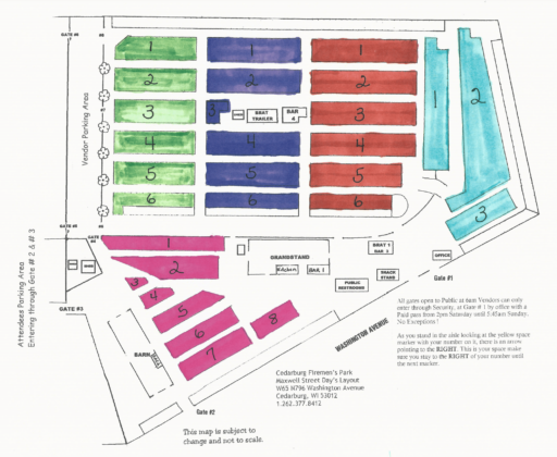 Maxwell Street Days Map